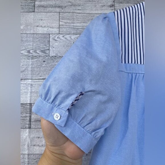 Pomander Place Tuckernuck Quinn Dress Tier Mini Swing Serenity Blue size small - Picture 9 of 9